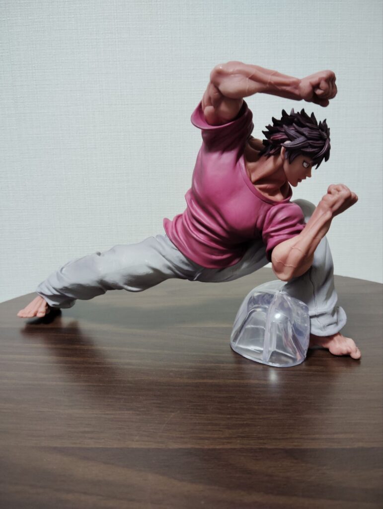 A賞 範馬刃牙 MASTERLISEッッ!フィギュア右側からの全体画像