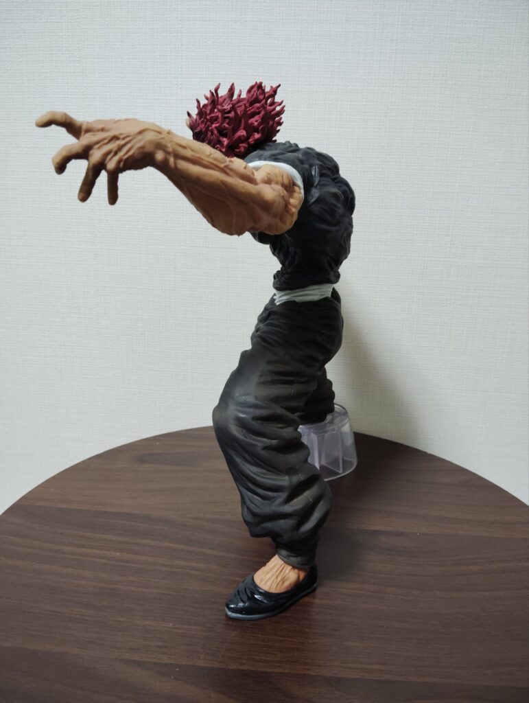 B賞 範馬勇次郎 MASTERLISEッッ!フィギュア左側からの全体画像