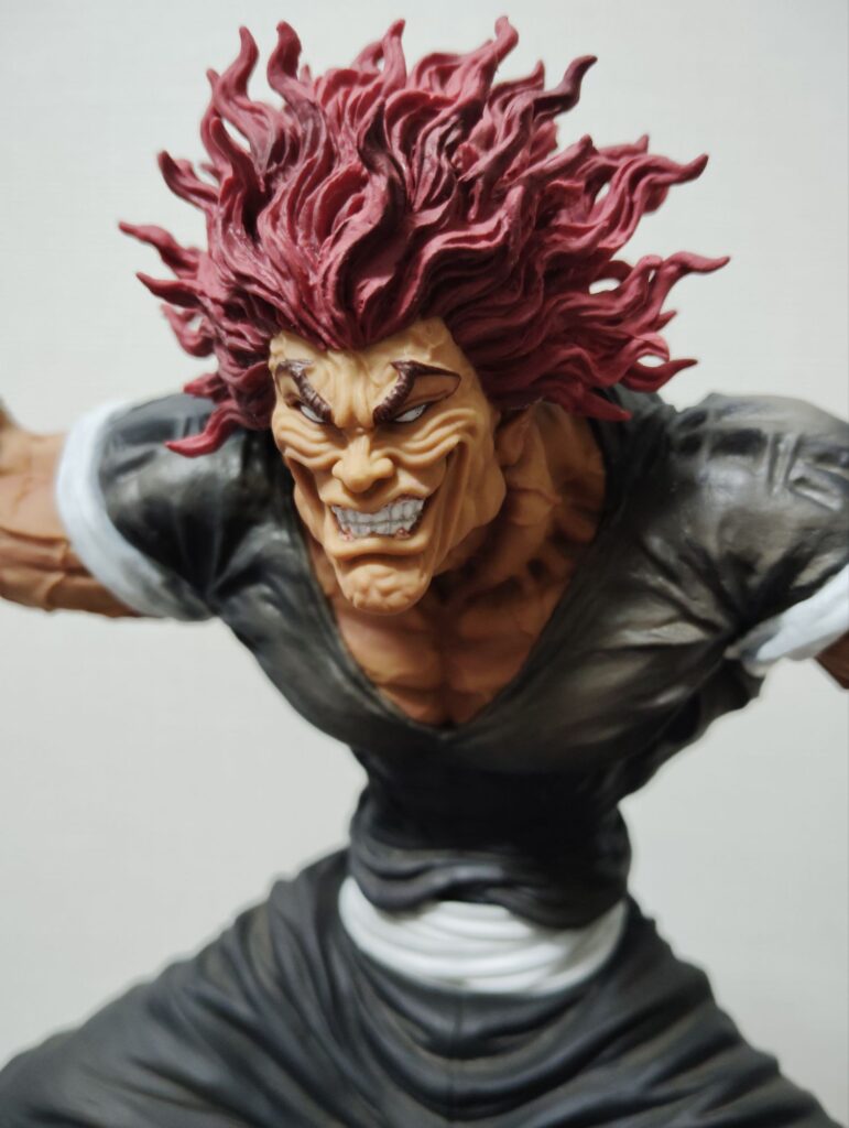 B賞 範馬勇次郎 MASTERLISEッッ!フィギュアの顔のアップ画像